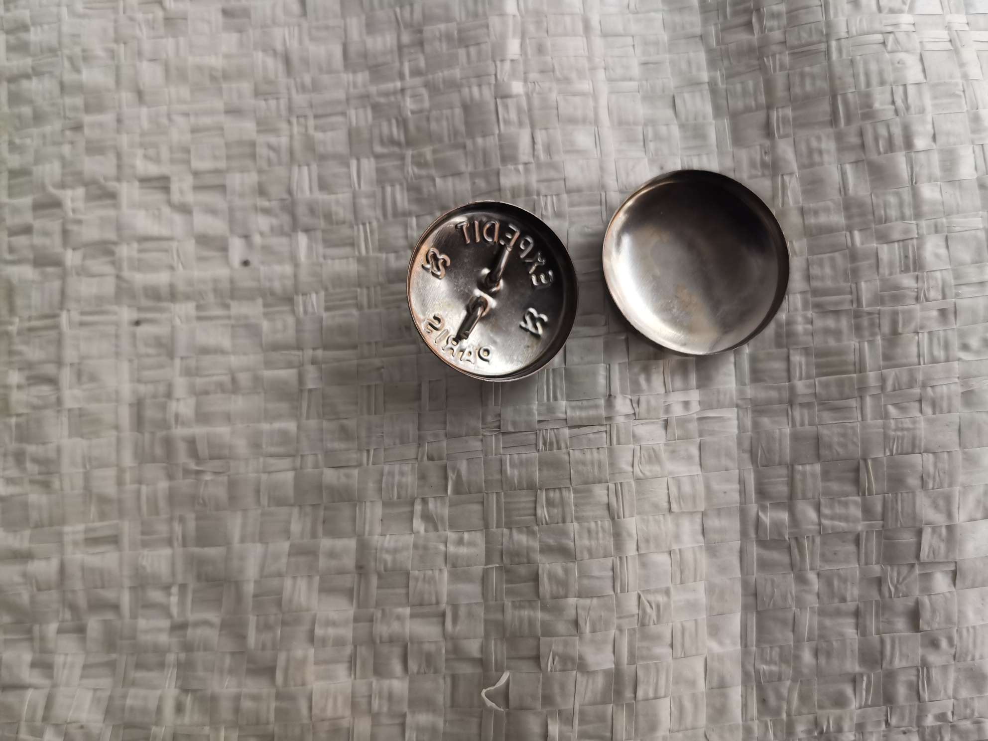 铁DIY包布扣胚半成品包扣胚扣坯窗帘沙发软包平底PU真皮扣细节图