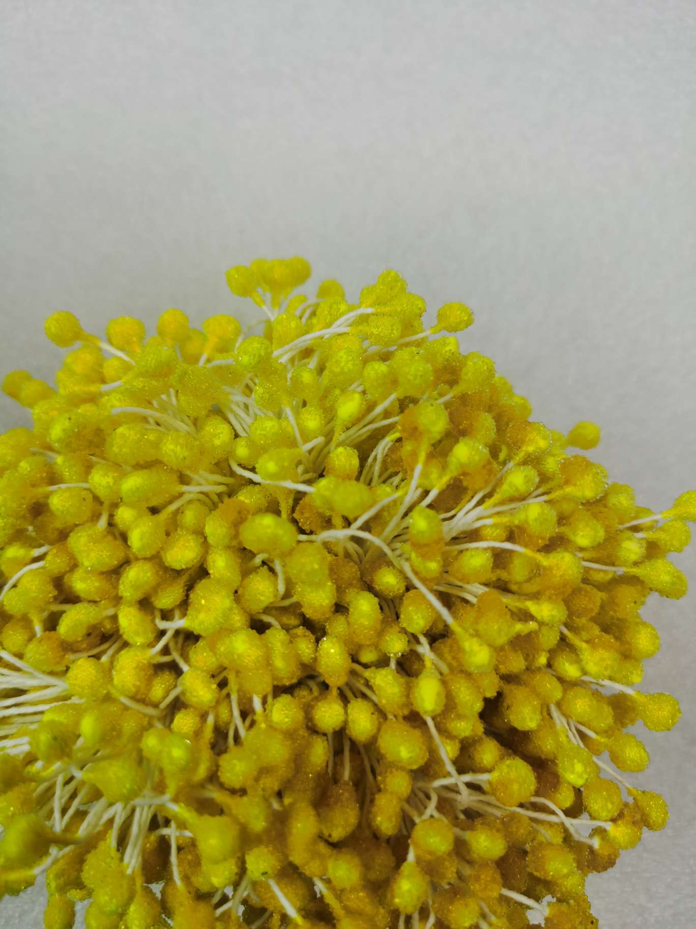 Round-headed glass beads