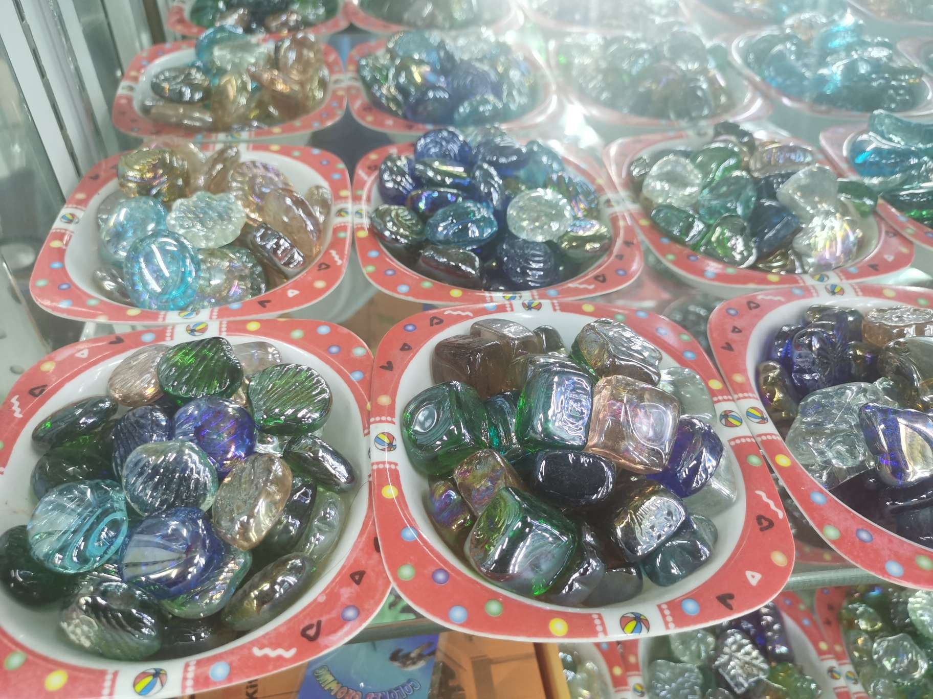 异形块 玻璃球产品图