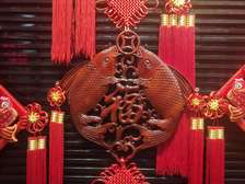 40#方形木雕57春节喜庆用品节日用品红木精品