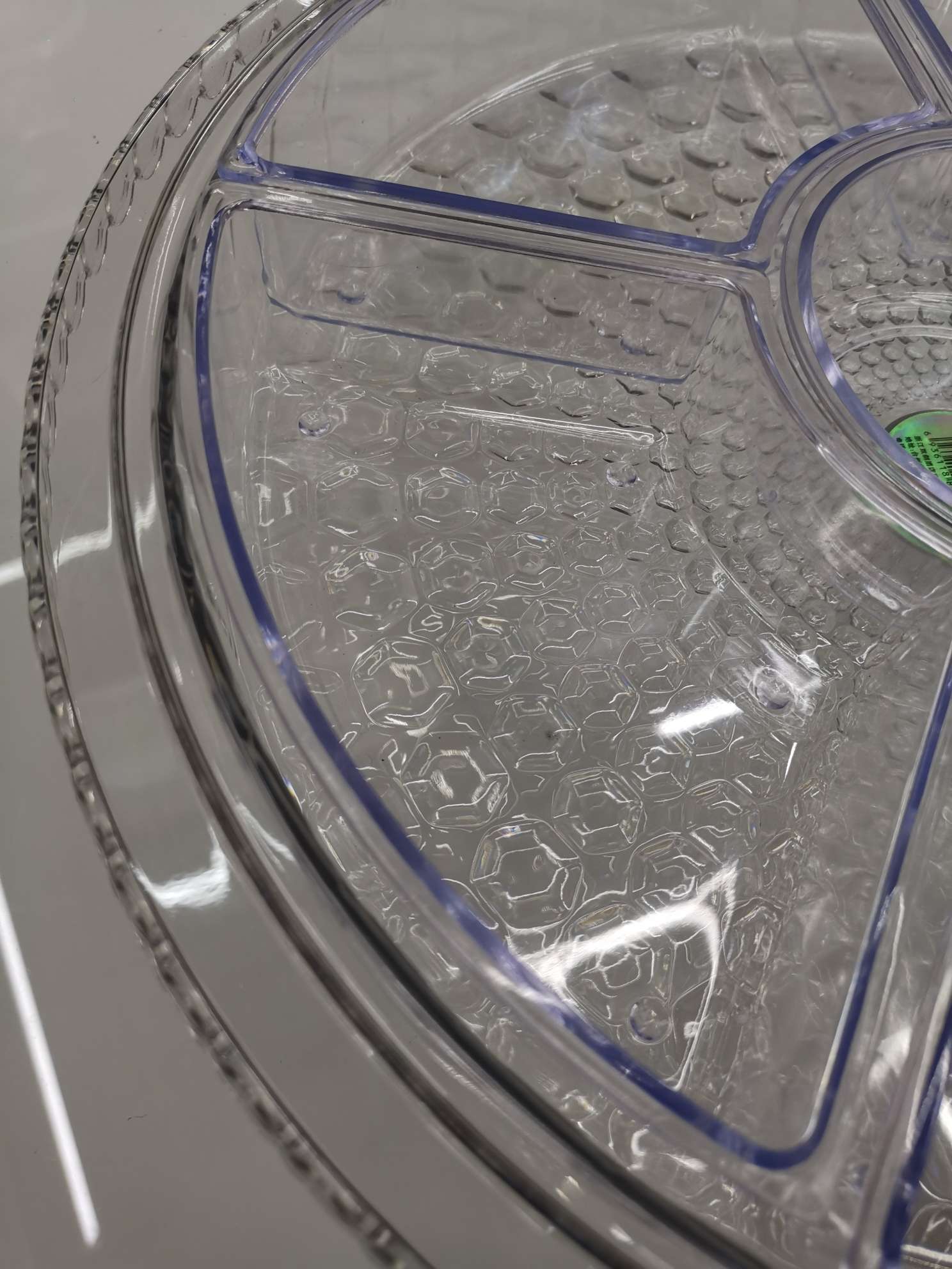 水晶托盘水果盘蛋糕盘详情图1