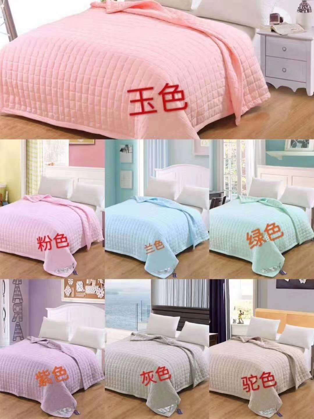 水洗棉夏凉被详情图6