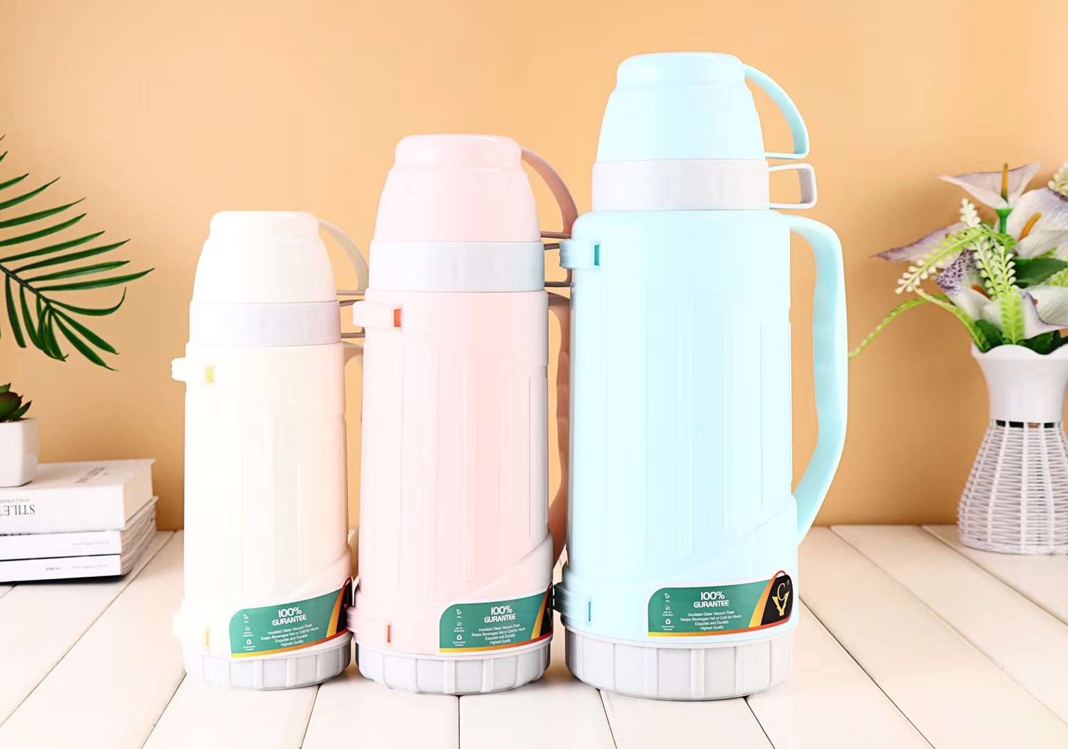YC-59T060 600ml small capacity portable glass inner liner thermos flask detail image 3