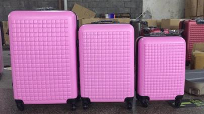 Kangaroo 8006A#ABS Suitcase 20/24/28 sets of three-suitcase suitcases details Picture