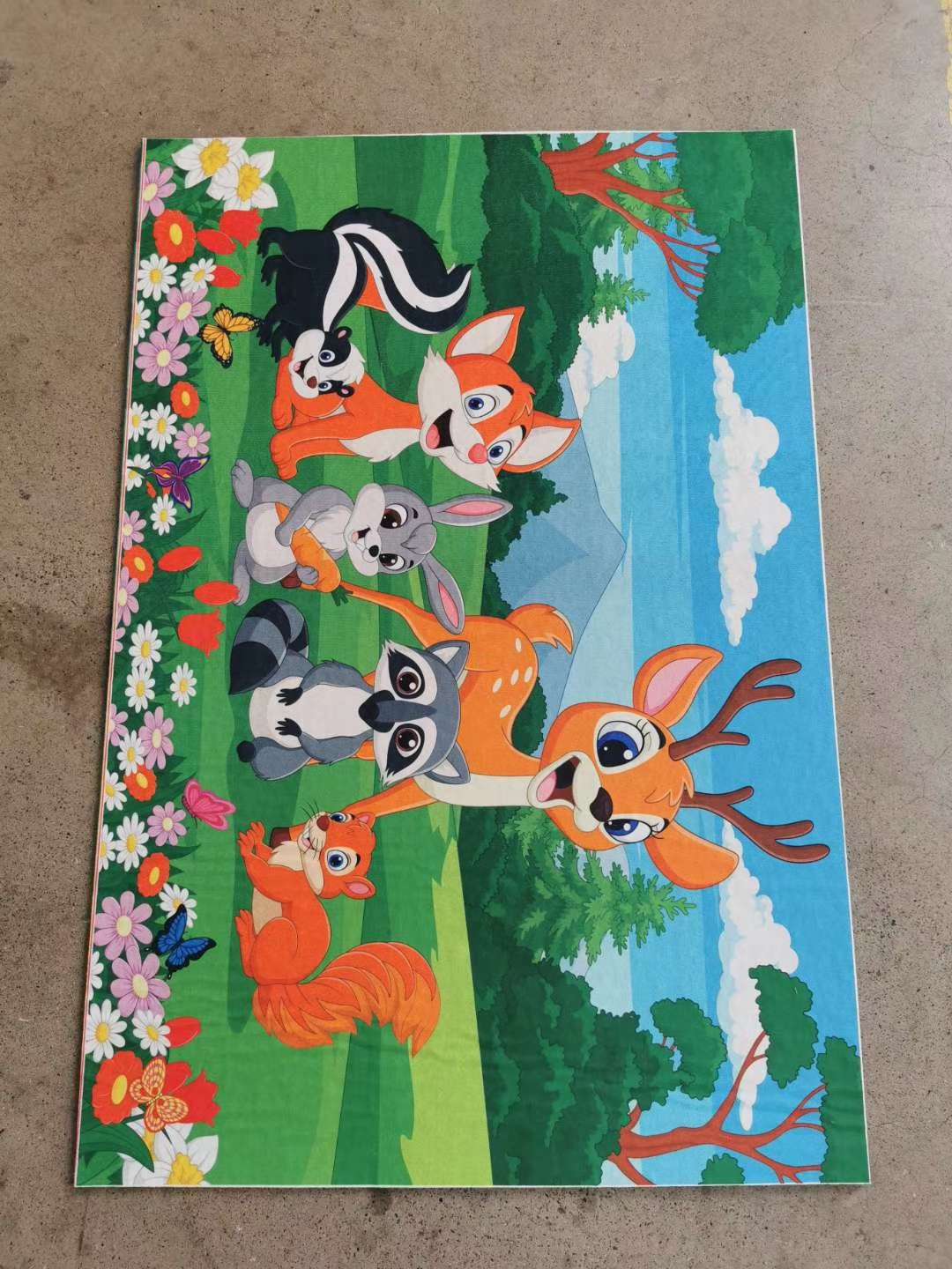3D  卡通地毯