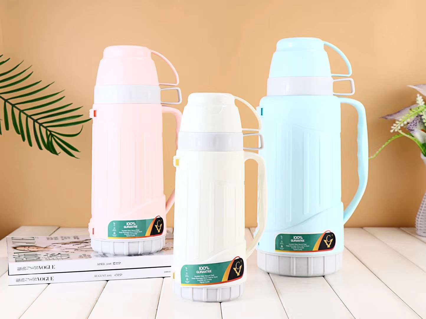 YC-59T180 1800ml large capacity glass inner liner thermos coffee pot thermos detail image 2