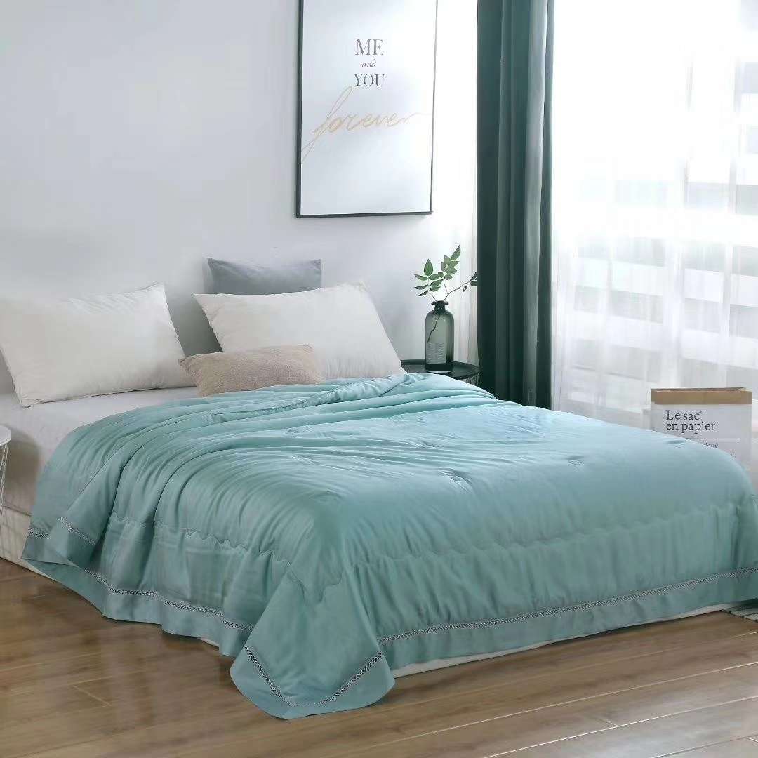 60S Tencel Wormwood Summer Quilt Application Scenario