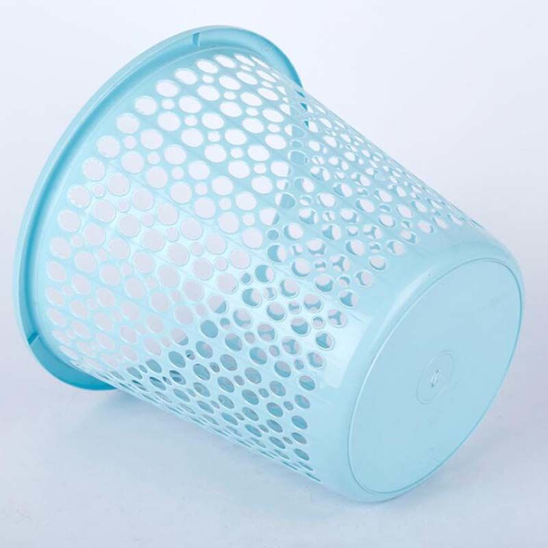 Hollowed-dot paper basket kitchen toilet household trash can, plastic trash can 220 Specification drawing
