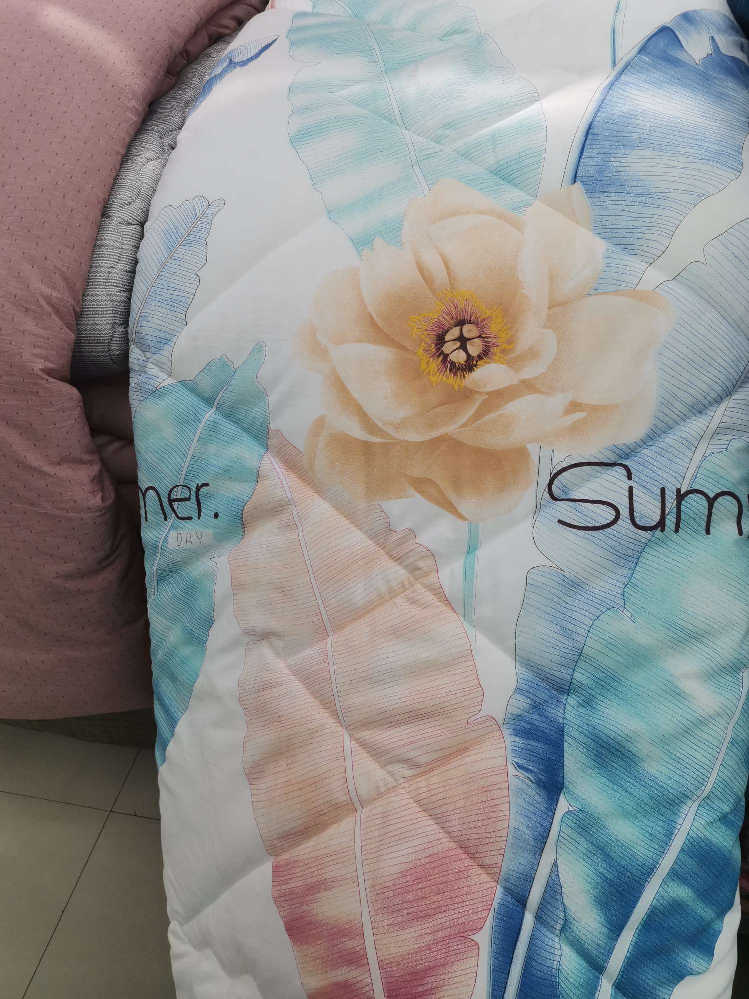 Washed Cotton Spring And Autumn Quilt Application Scenario