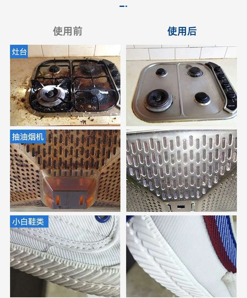 Rooster Head Lemon Fragrance Multi-Functional Kitchen Grease Toilet Cleaner 600Ml Item Picture