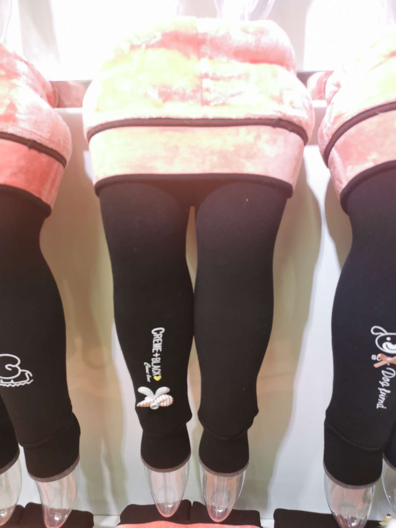 The children's pants are thickened