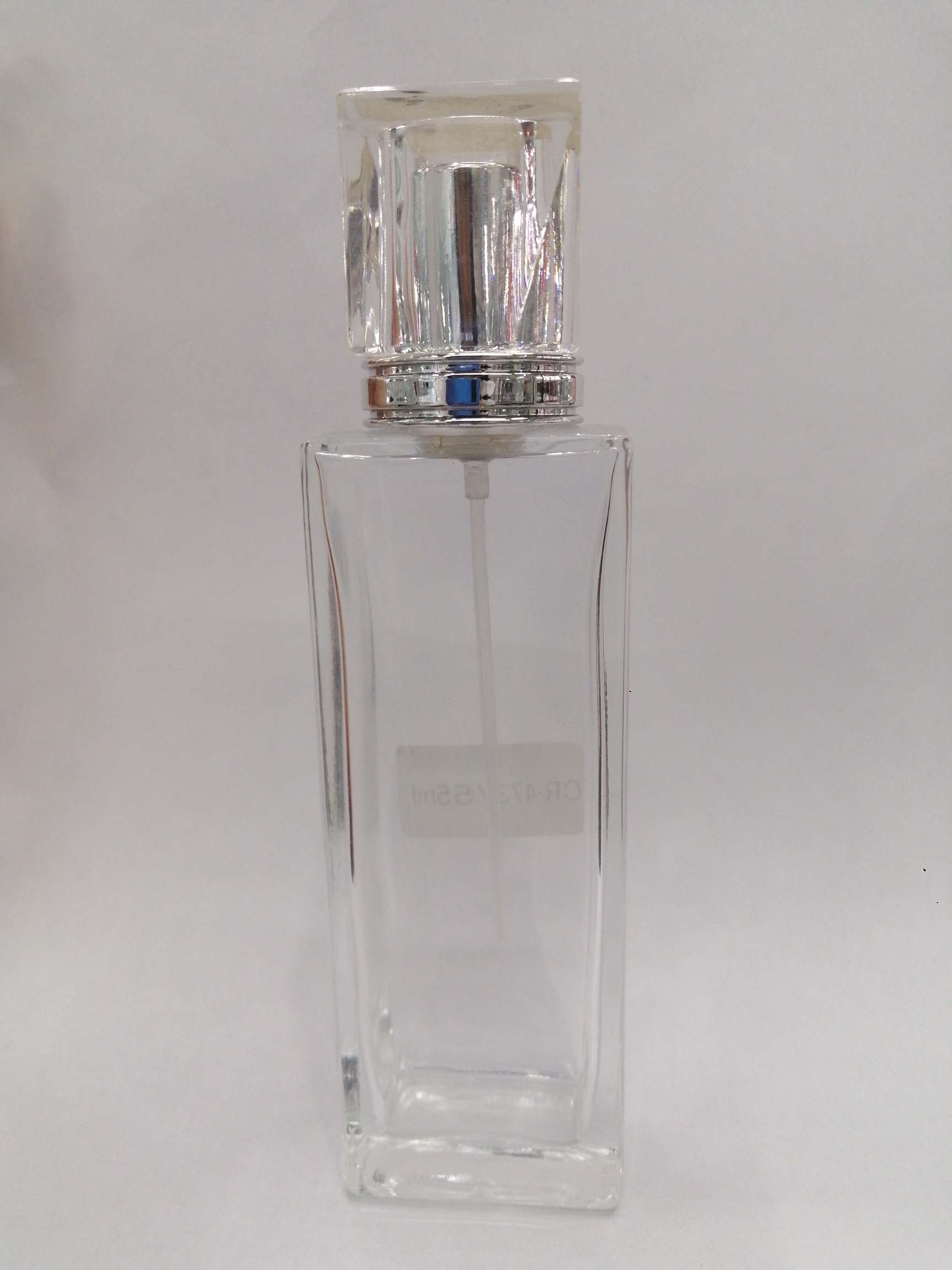 香水瓶 透明 玻璃 银色