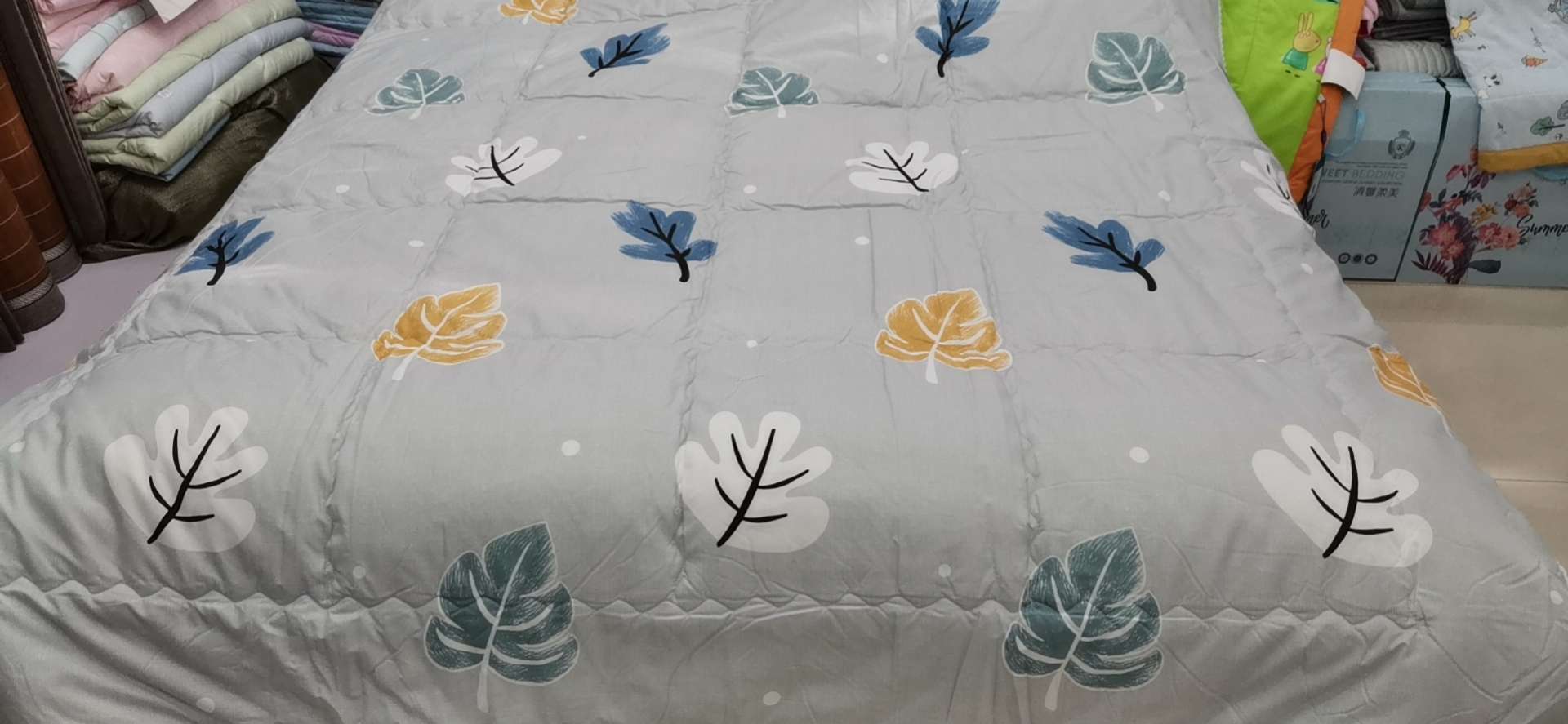 Washed Cotton Quilt Core Specification drawing