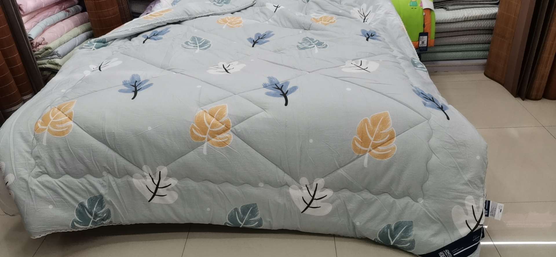 Washed Cotton Quilt Core details Picture