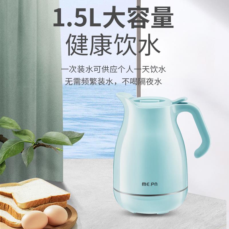 8062 1500ml large-capacity European standard red liner thermos flask, dual-purpose coffee pot for both heat and ice preservation detail image 4