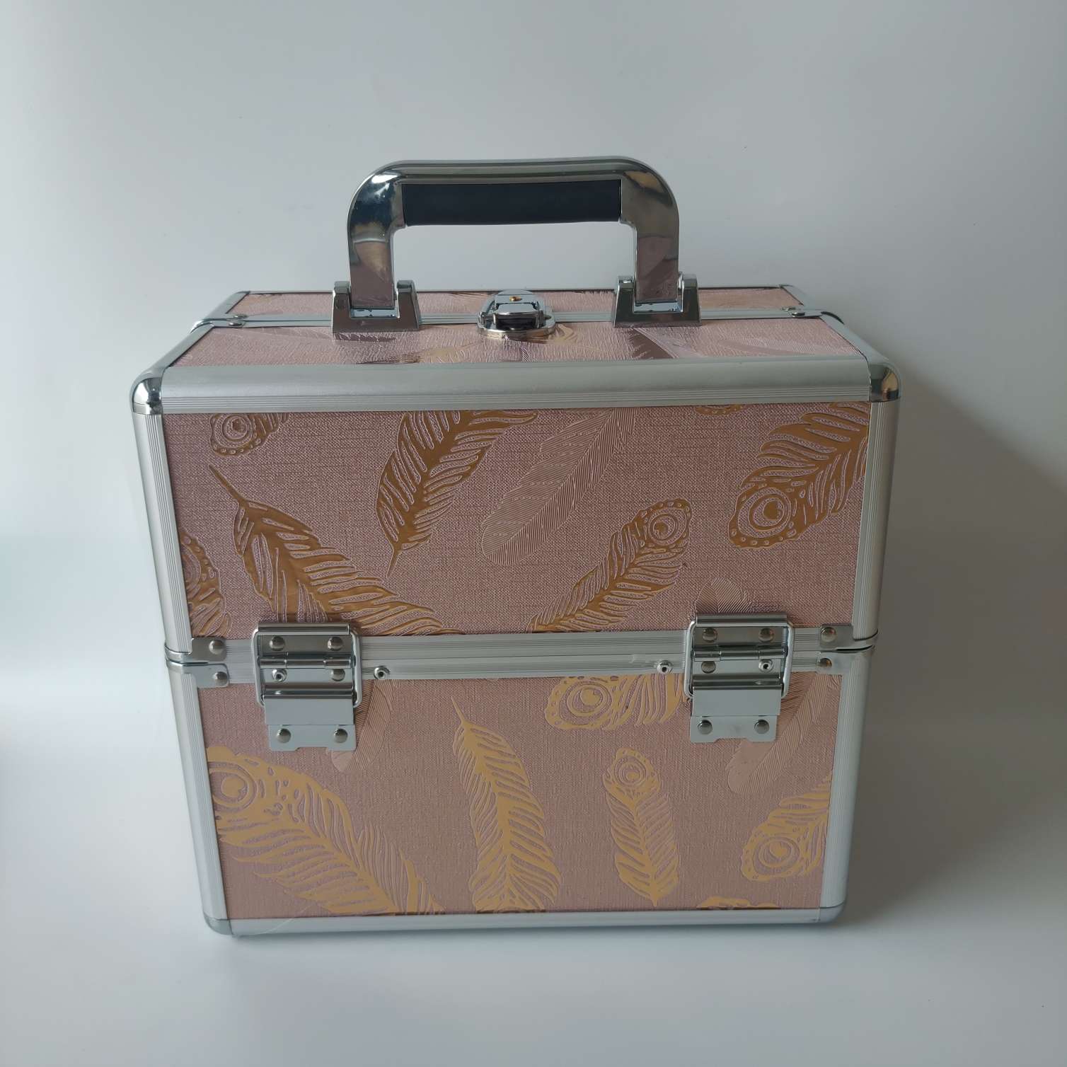 树叶款化妆箱产品图