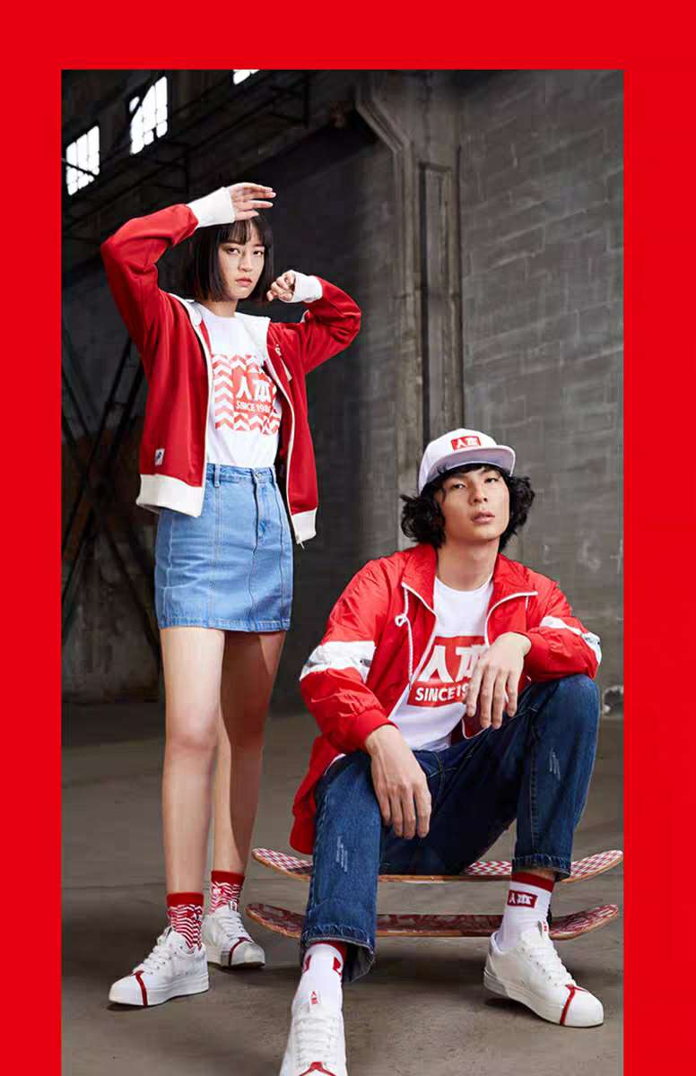 人本2020秋季新款潮鞋2586/7886男女情侣款百搭休闲主推款帆布鞋详情图8