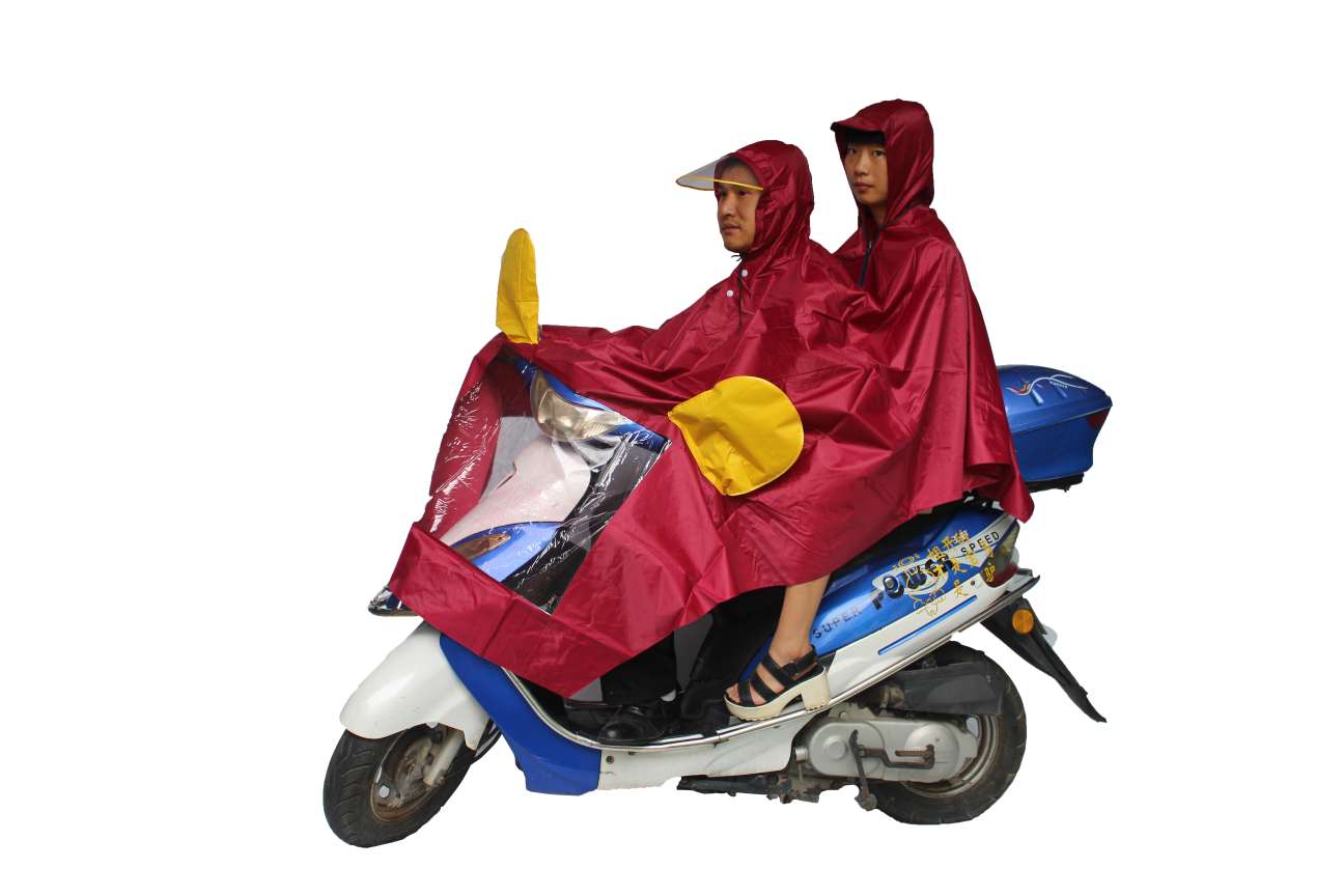 Motorcycle, electric bike, double raincoat detail image 1