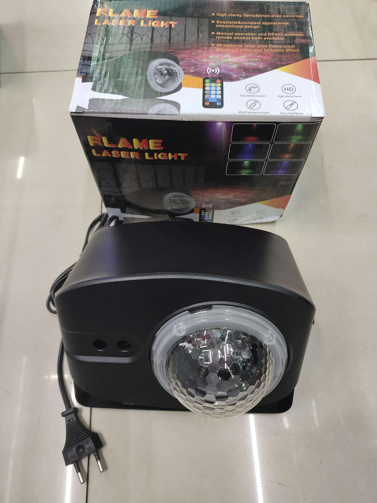 火焰激光灯细节图