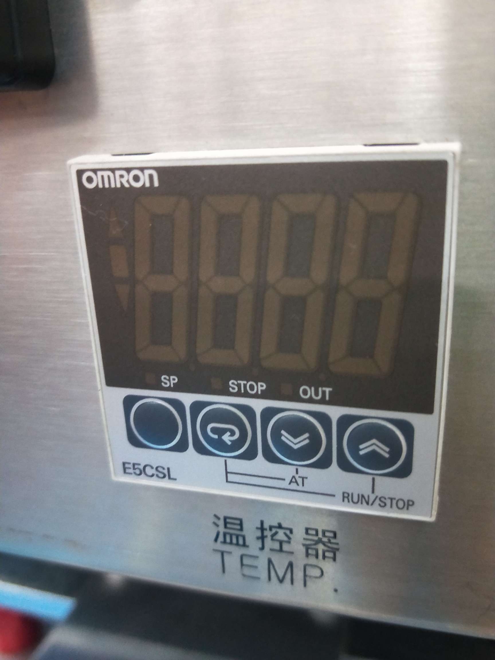 Omron temperature controller for 8000-watt slide table
