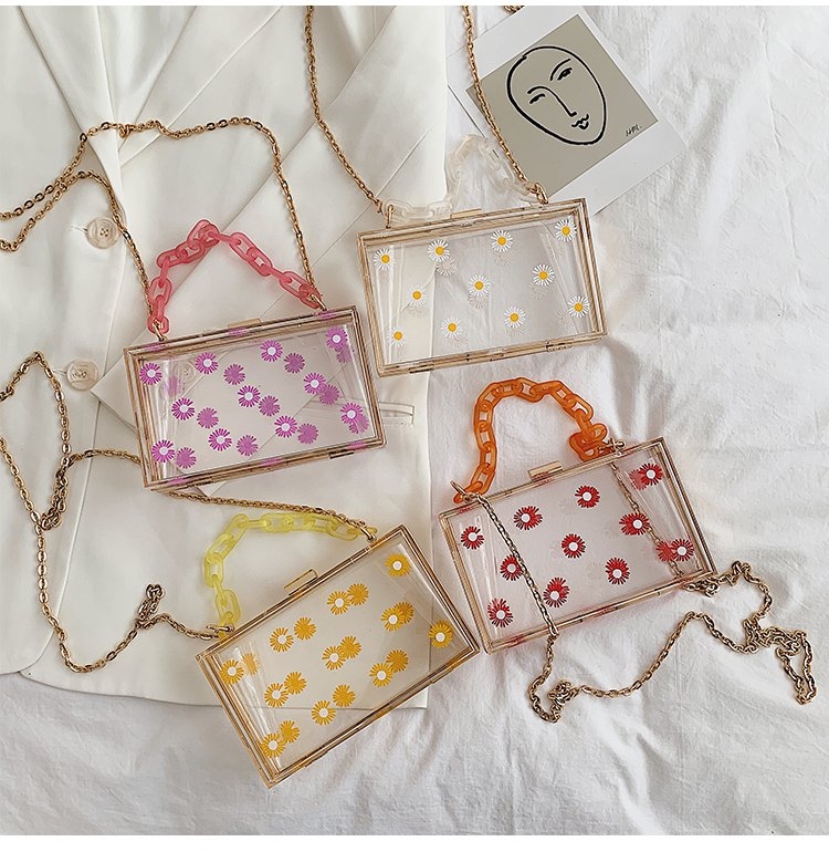 新款女士挎包，手提包，透明包包详情图5