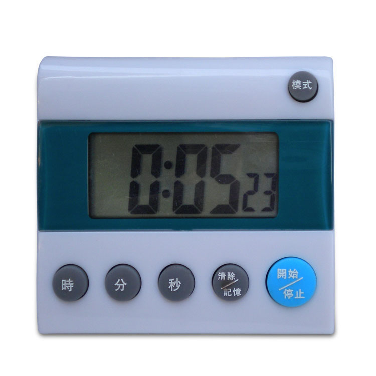 24-hour electronic timer with clock, digital display timer, forward and reverse timer, kitchen timer, gift alarm clock details Picture