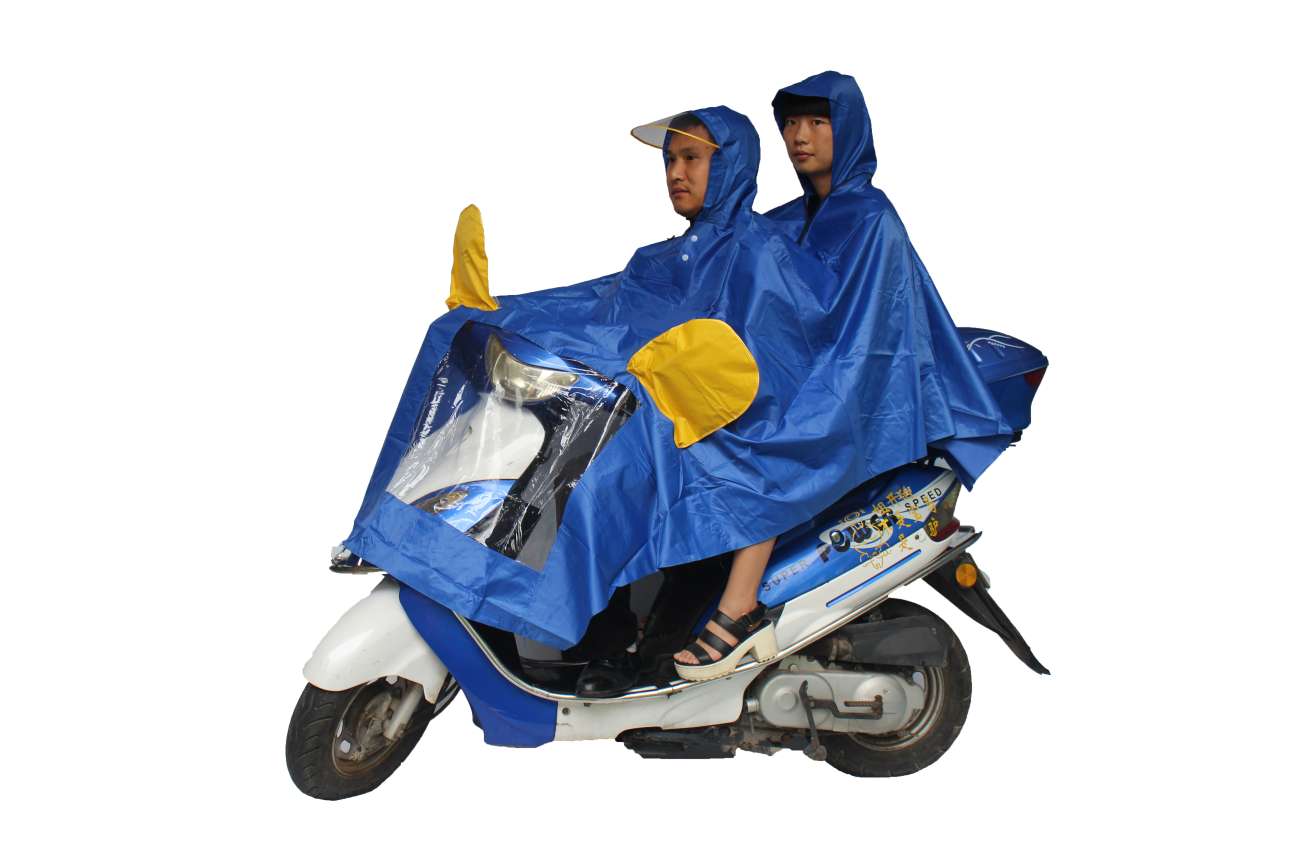 Motorcycle, electric bike, double raincoat detail image 3