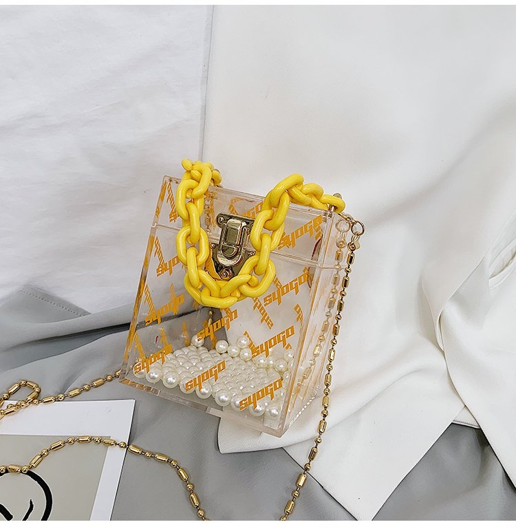 新款女士挎包，手提包，透明包包详情图4