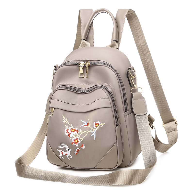 New Women's Backpack, Backpack 🎒, Embroidery Bag Application Scenario