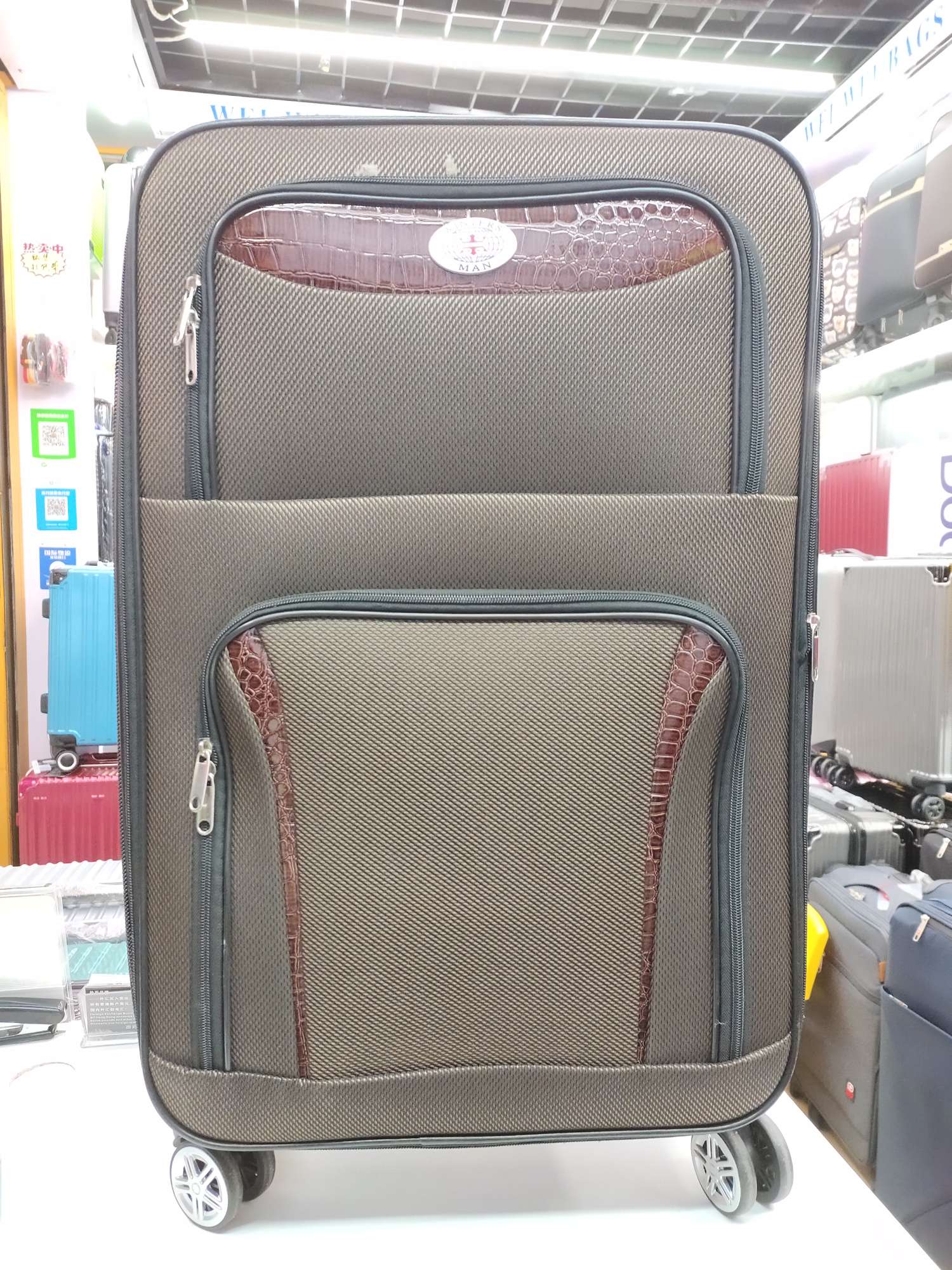 Kangaroo BX003# Cloth Case 20/24/28 sets of 30,000 swivel wheel foreign trade suitcase travel cases undefined