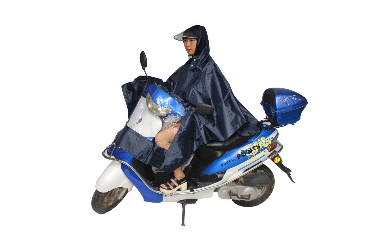 Electric vehicle raincoat detail image 5