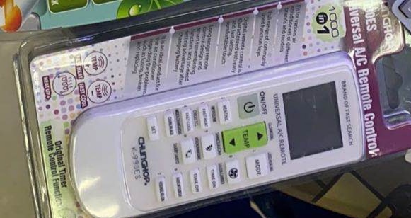 K-990es CHUNGHOP Universal air conditioning remote control