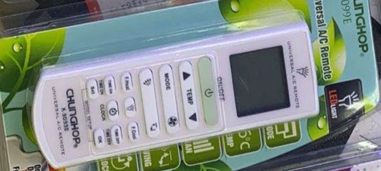 K-9099es CHUNGHOP Universal air-conditioning Remote control thumbnail