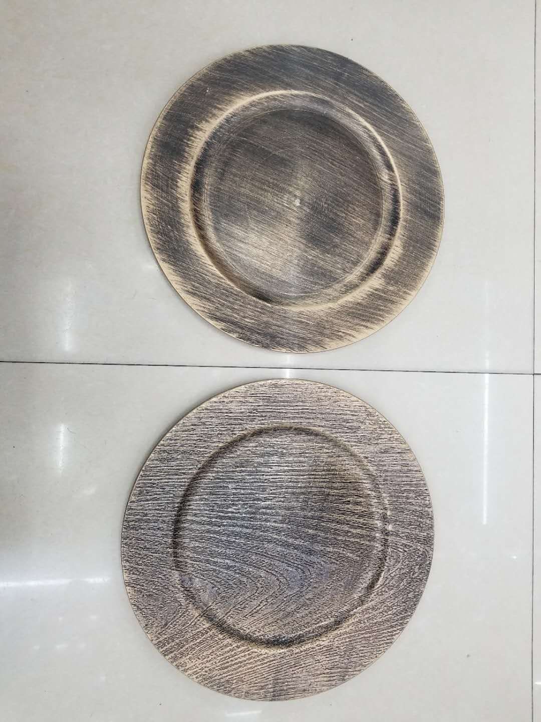 Plastic bronze color plate detail image 2