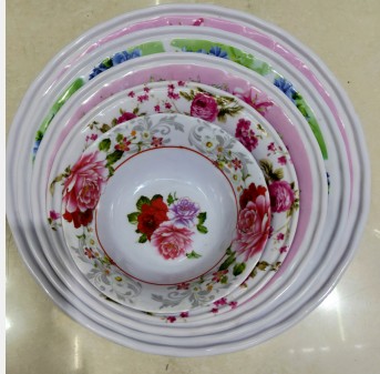 Melamine bowl, plastic bowl