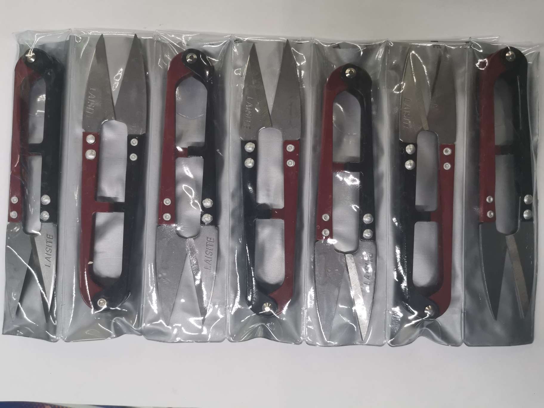 实用新升级莱斯特大号纱剪U型剪刀剪线头剪刀详情4