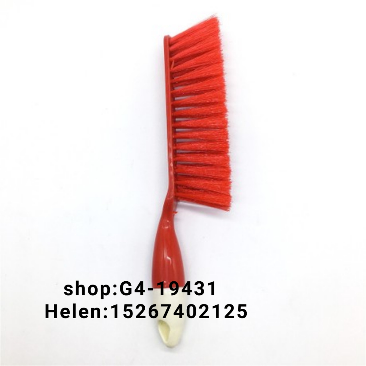 扫床刷  除尘刷 床单刷  塑胶床刷  扫床扫  扫把白底实物图