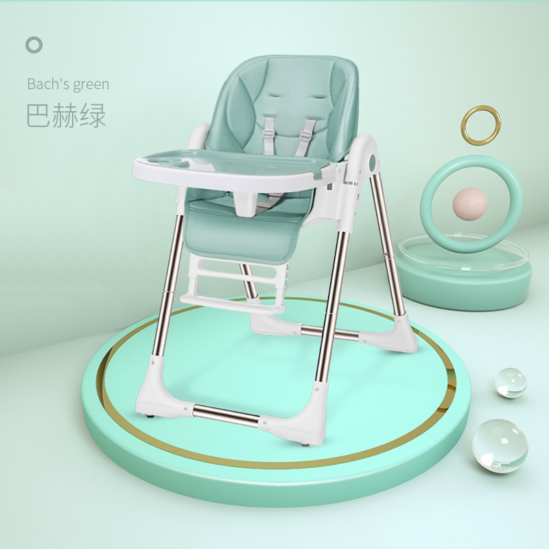 义乌好货儿童多功能餐椅0产品材质：环保pp+不锈钢管+pu垫详情图1
