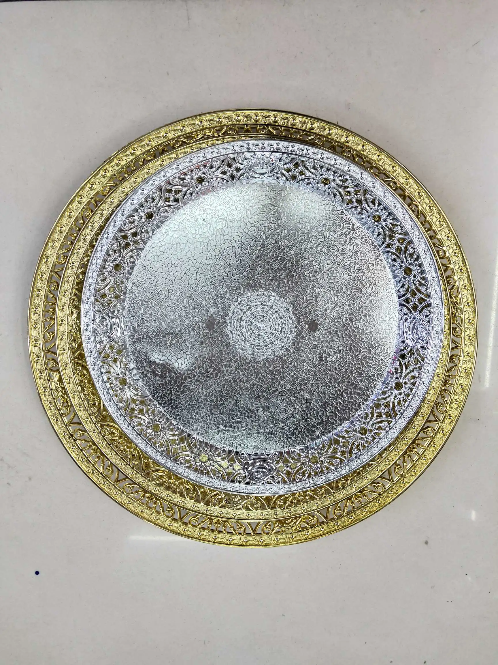 Plastic electroplated plate detail image 2