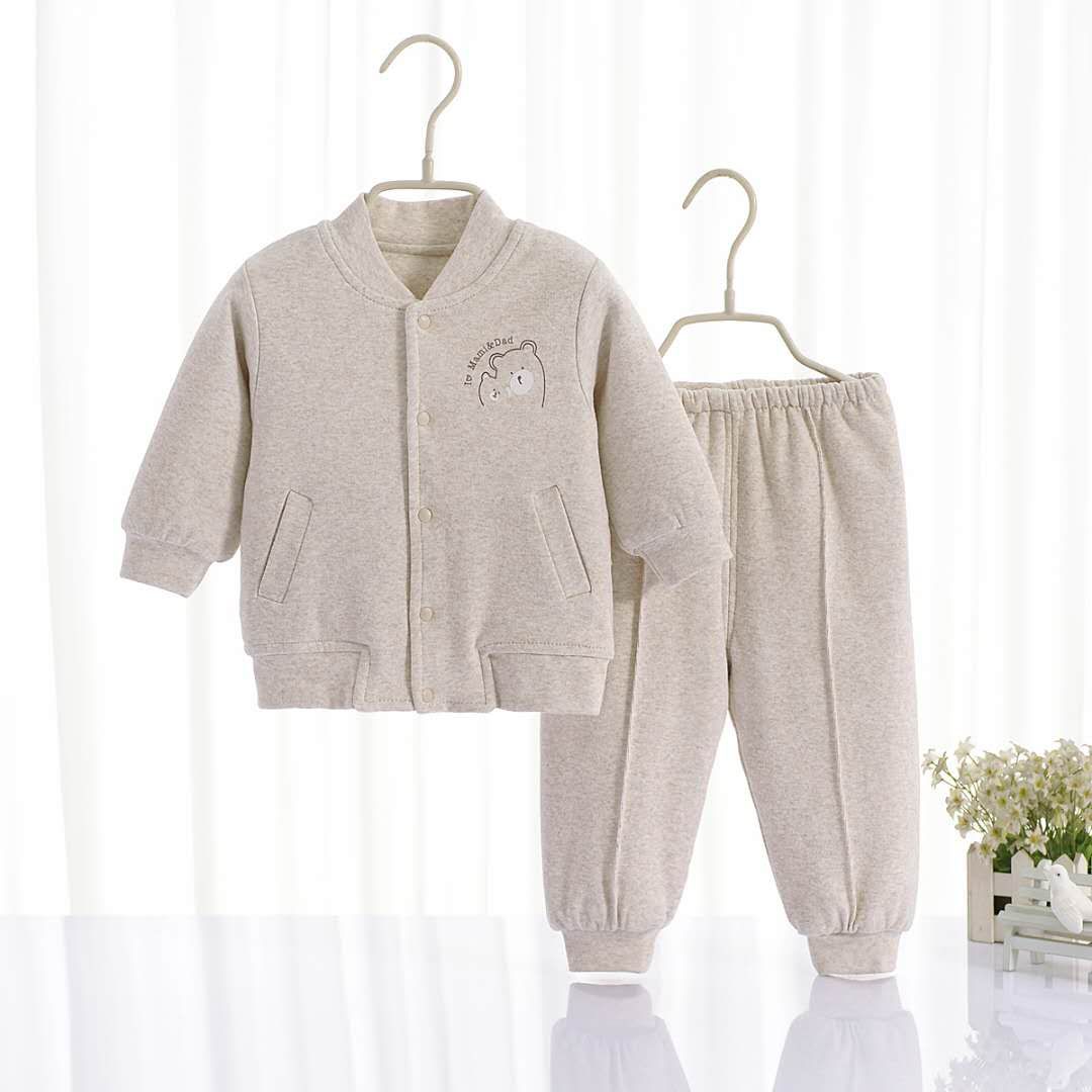 初生婴儿婴幼儿舒绒两件套详情图2