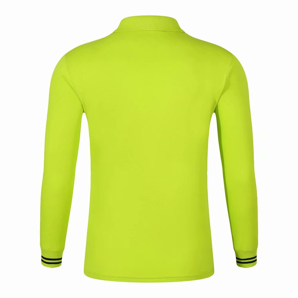 Long sleeve POLO shirt custom made pure cotton company work clothes custom loose-fitting T-shirts working clothes t-shirts printed logo Application Scenario