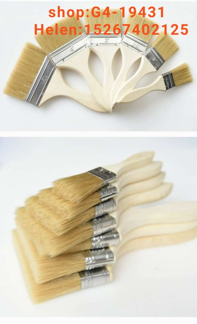 Paint brush Pig brush brush oil brush Soft brush brush Barbecue brush Dust removal brush brush