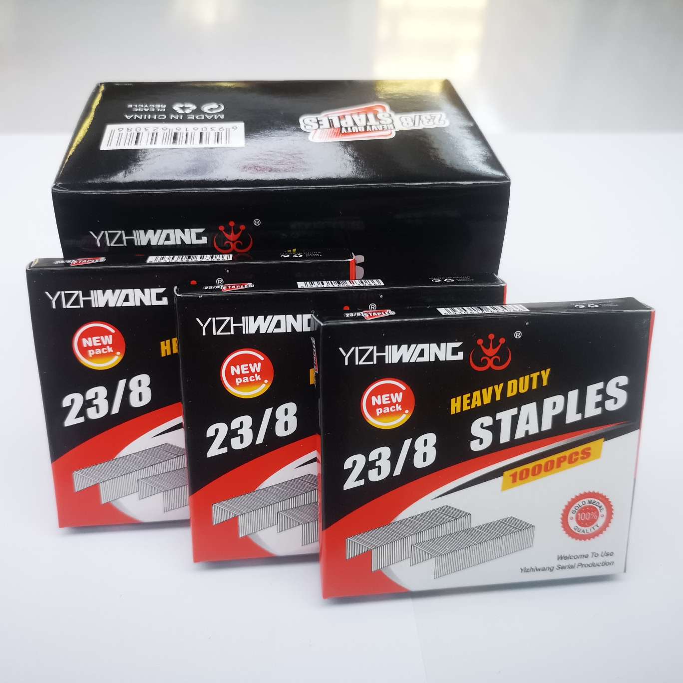 Yizhi King A23/8 thick layer nail, 200 boxes per piece, 30-50 sheets of paper can be ordered detail image 4