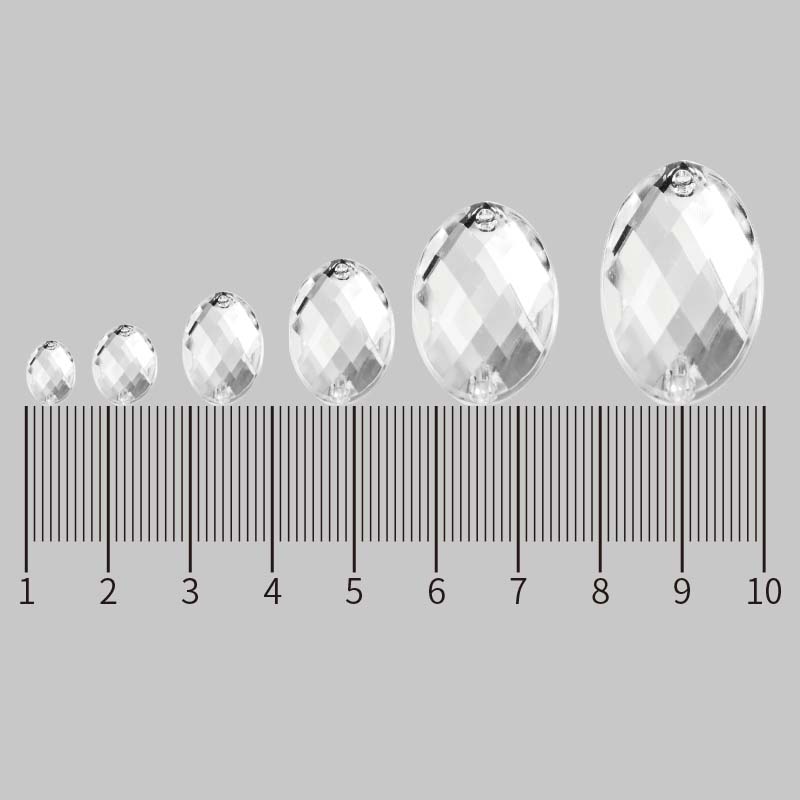 Imitation Taiwan diamond DE10X14MM oval turtle surface double hole 1000 set white acrylic diamond oval mesh surface double hole drill turtle surface double hole drill double hole drill Wedding dress, evening dress, hat and clothing hand-sewn drill Application Scenario