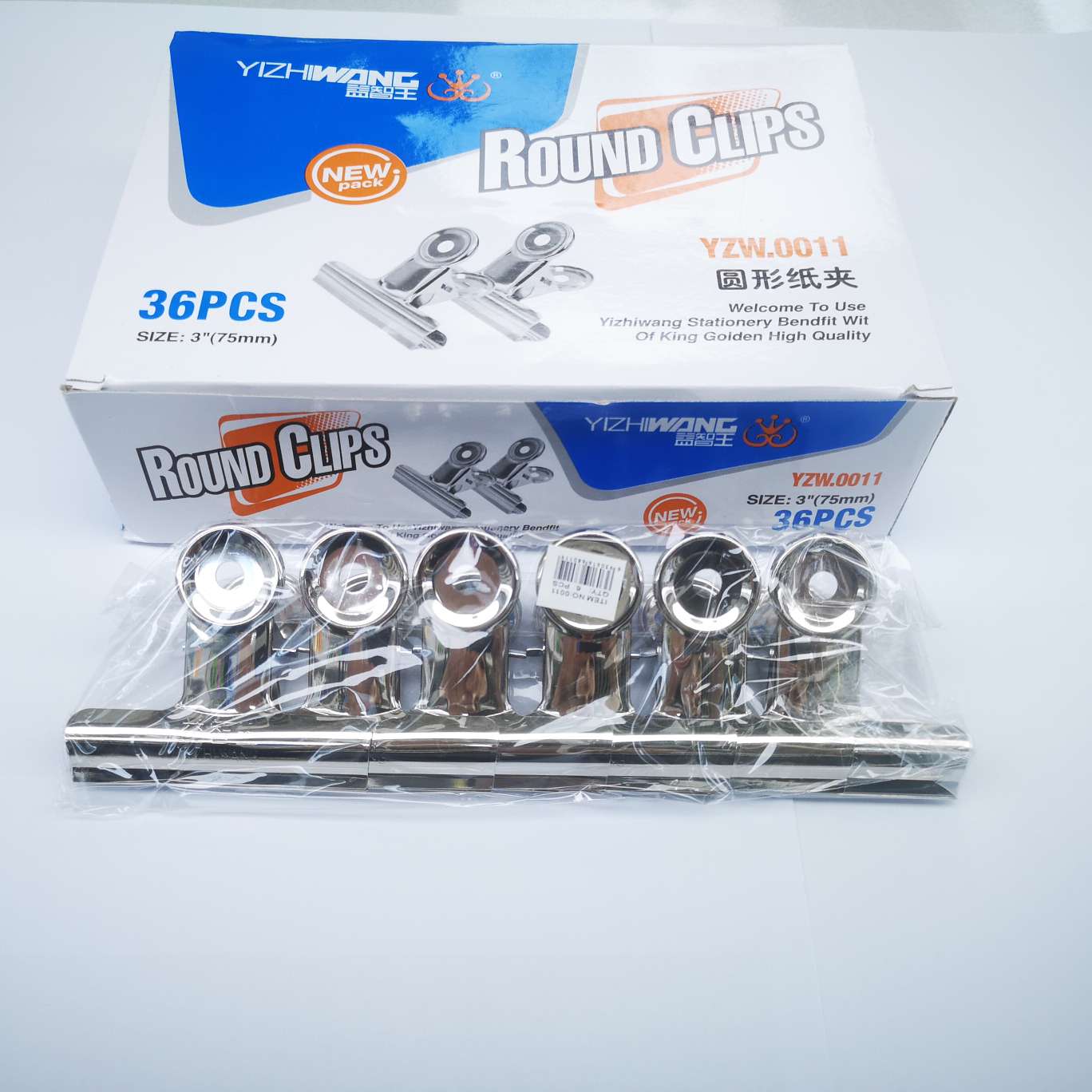 Yizhiwang 0011 round clip, product size 75mm, 432 pieces per piece. pic 6