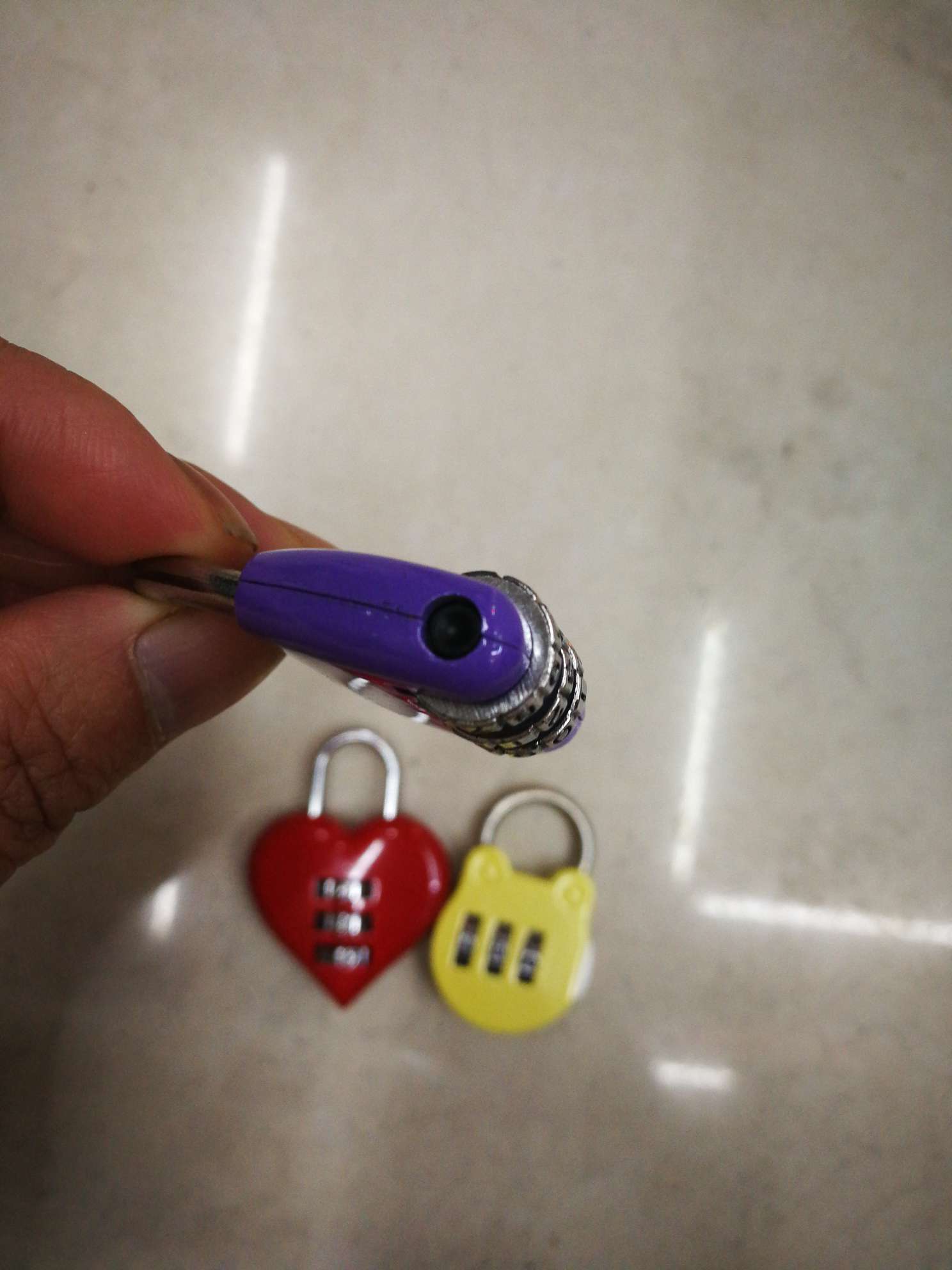 Combination lock details Picture