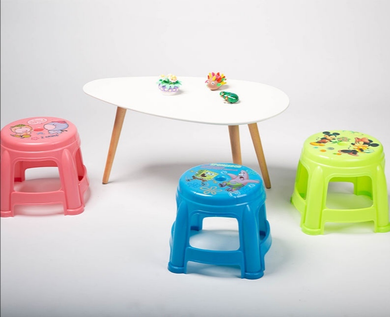 Thickened cartoon plastic stools Children stools home stools Night market Stools Baby stools fashion household stools 776 302
