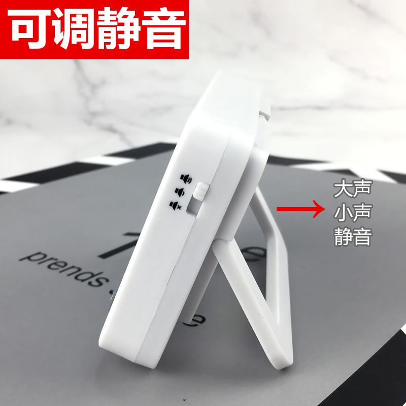 The super-long 99-hour timing range learning cycle timer reminder student time manager can mute 2 sets of timing kitchen baking alarm clocks Specification image