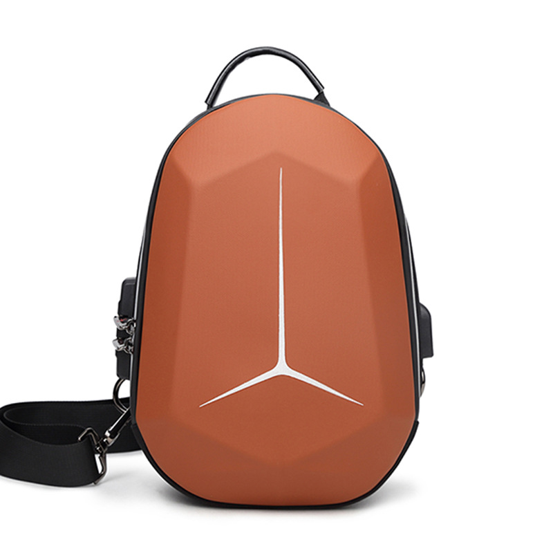 2020新款pu定型防撞胸包细节图