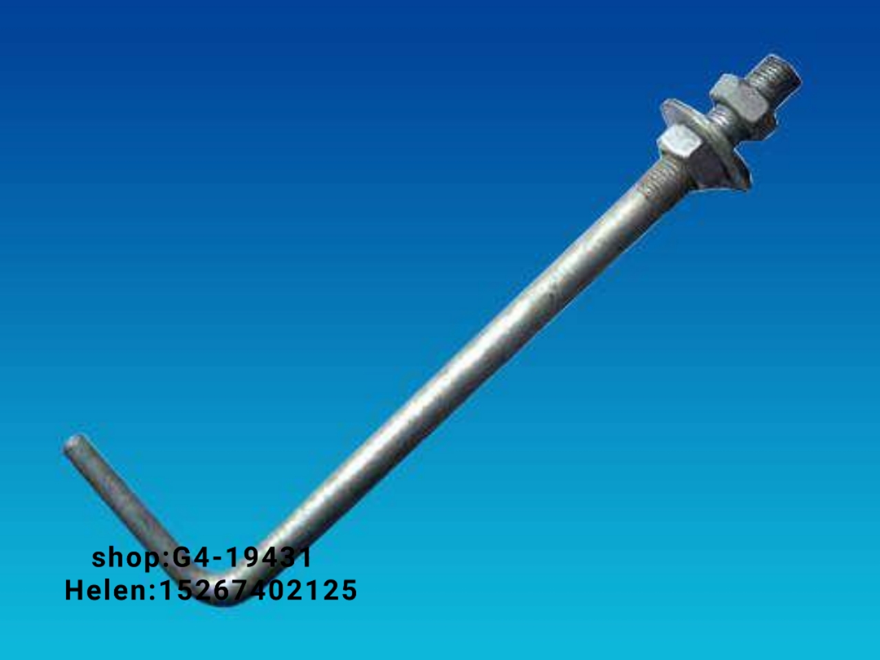 Anchor bolt Anchor bolt 7 character anchor bolt hot-dip galvanized anchor bolt anchor plate anchor bolt Custom shaped anchor bolt 7 character anchor bolt!